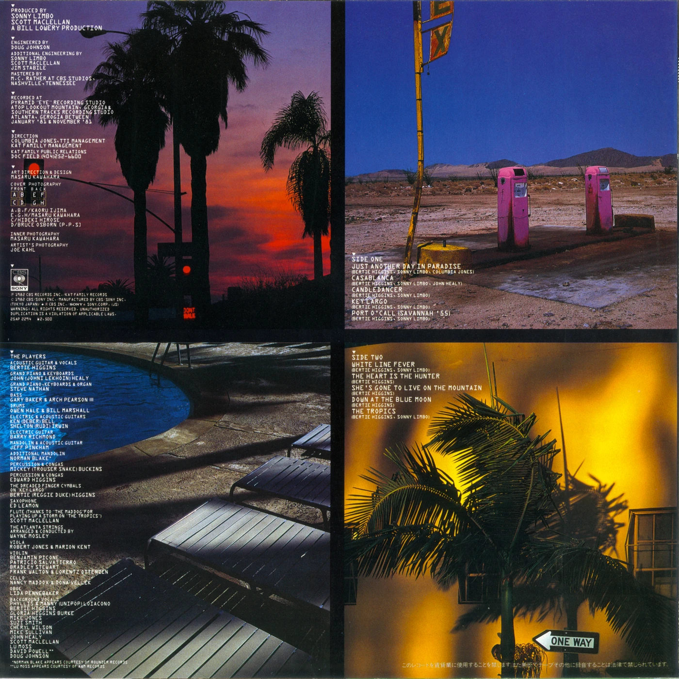 Just Another Day In Paradise back cover